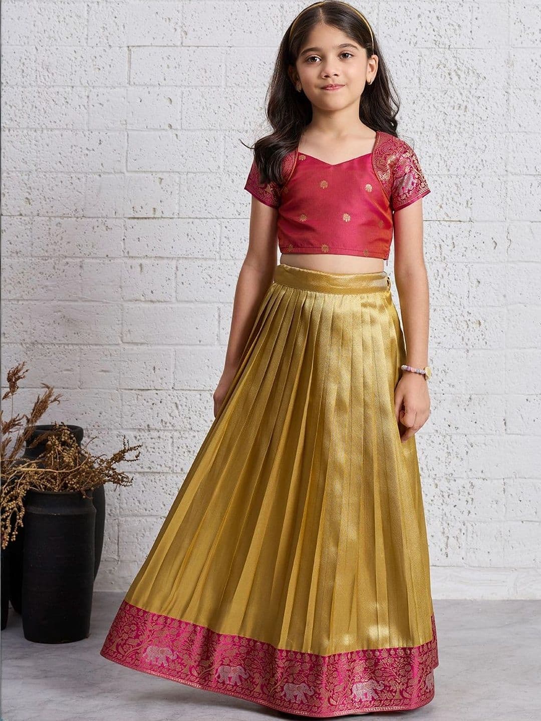Tasarika Girls Ready to Wear Lehenga & - view 1