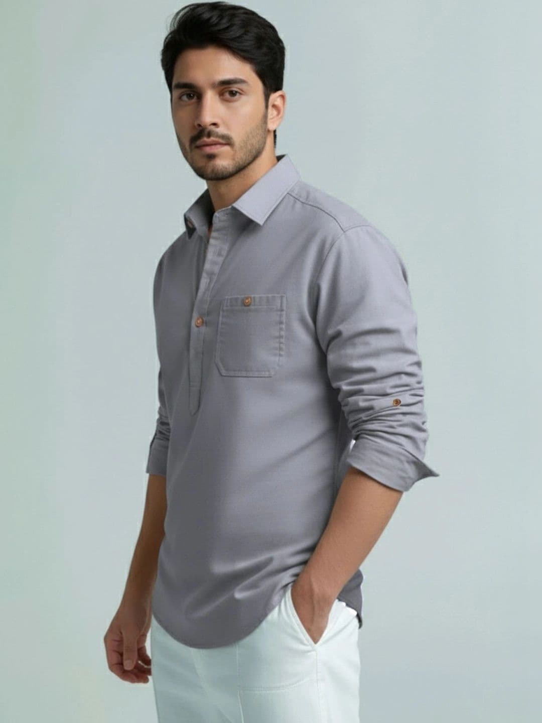 Amrit Trending Men Kurta thumbnail 4