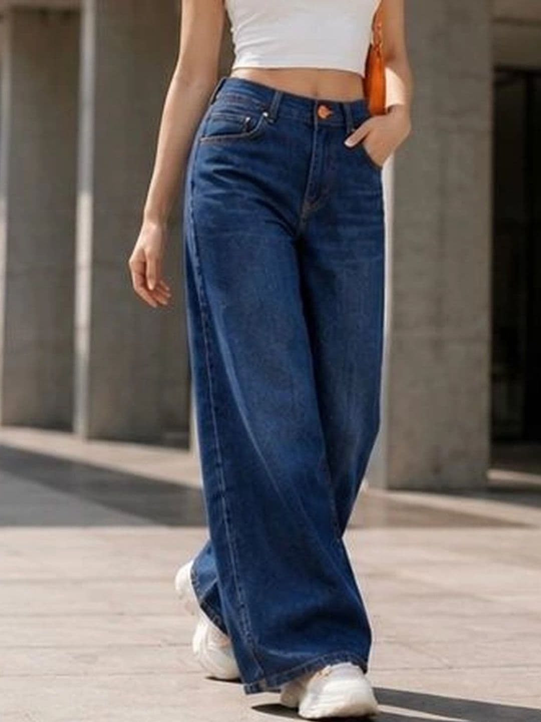 MERCEL Women Original Relaxed Fit Cotton High-Rise Light Fade Stretchable Jeans - view 1