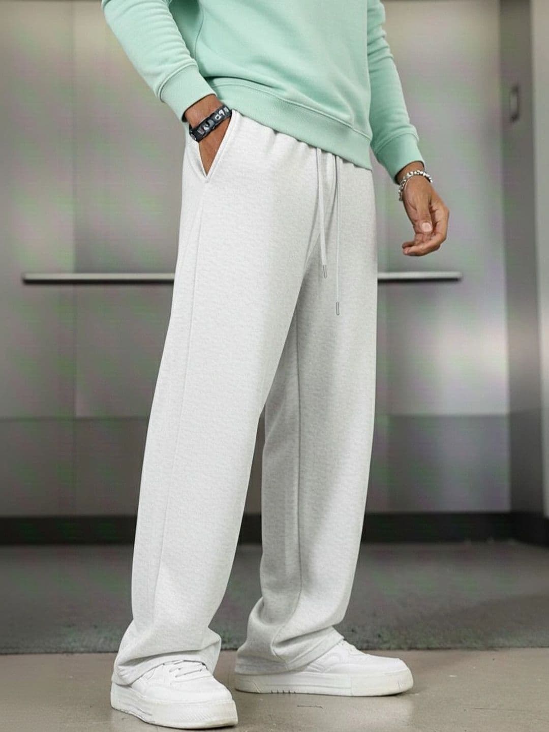 WARCOURT Men Regular Fit Training Track Pants thumbnail 4