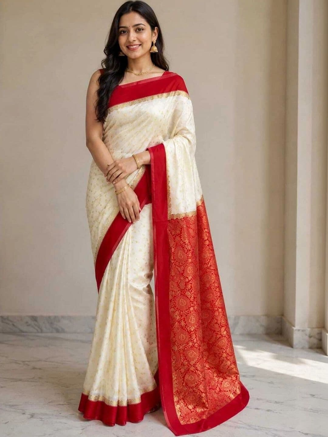 Silk Loomluxe Woven Design Zari Art Silk Saree thumbnail 2