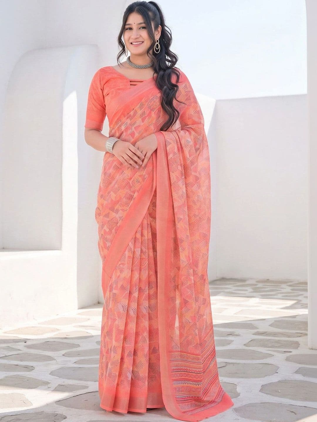 Anouk Zari Designer Saree - view 1