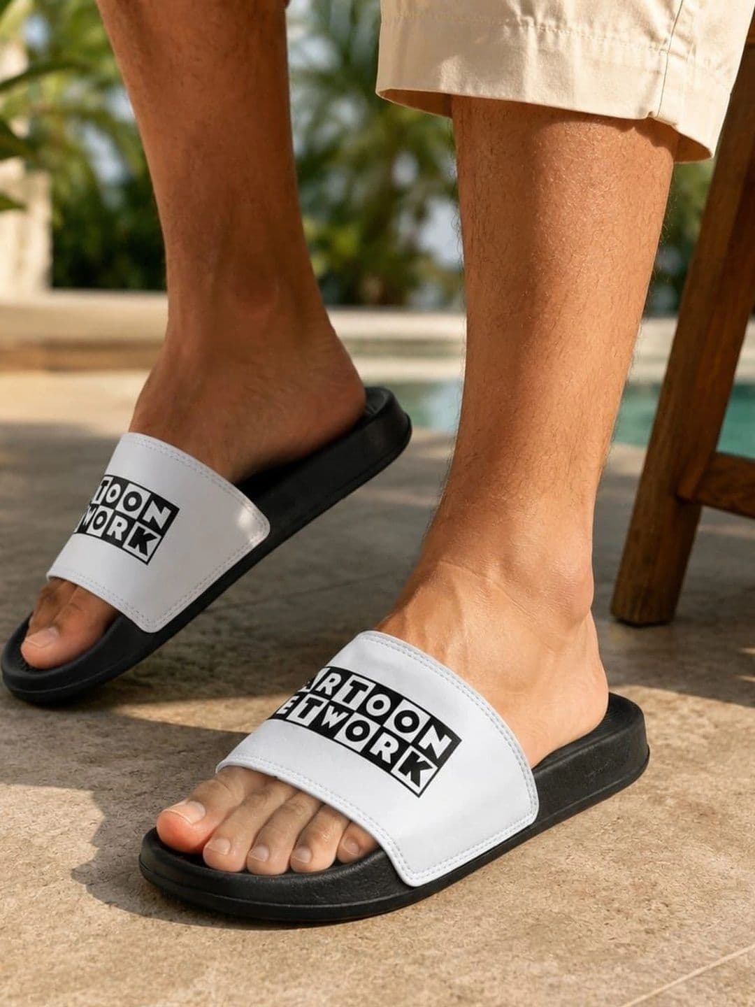 DHR FOOTWEAR Unisex Printed Sliders thumbnail 2