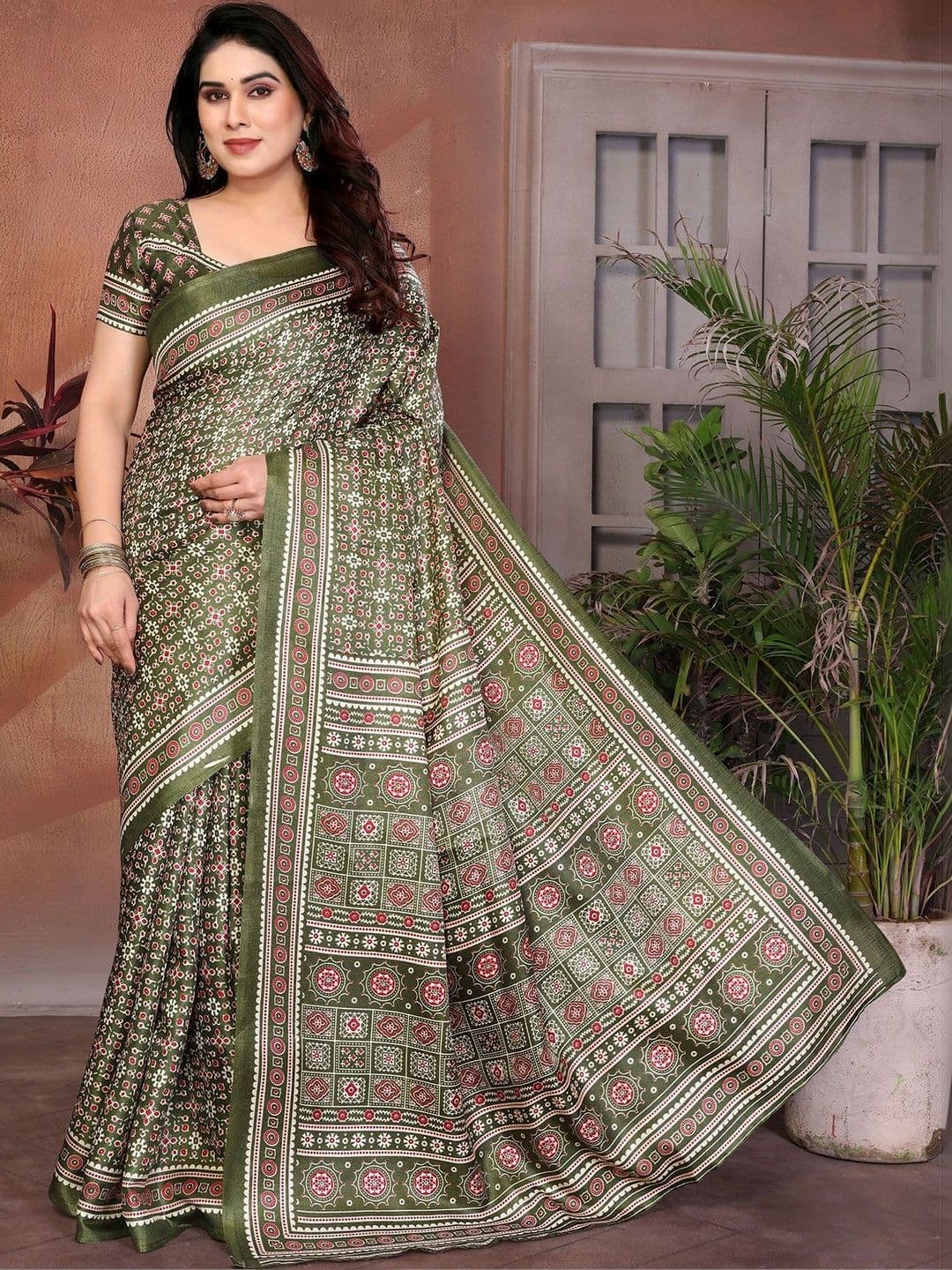 Yashika Art Silk Saree - view 1