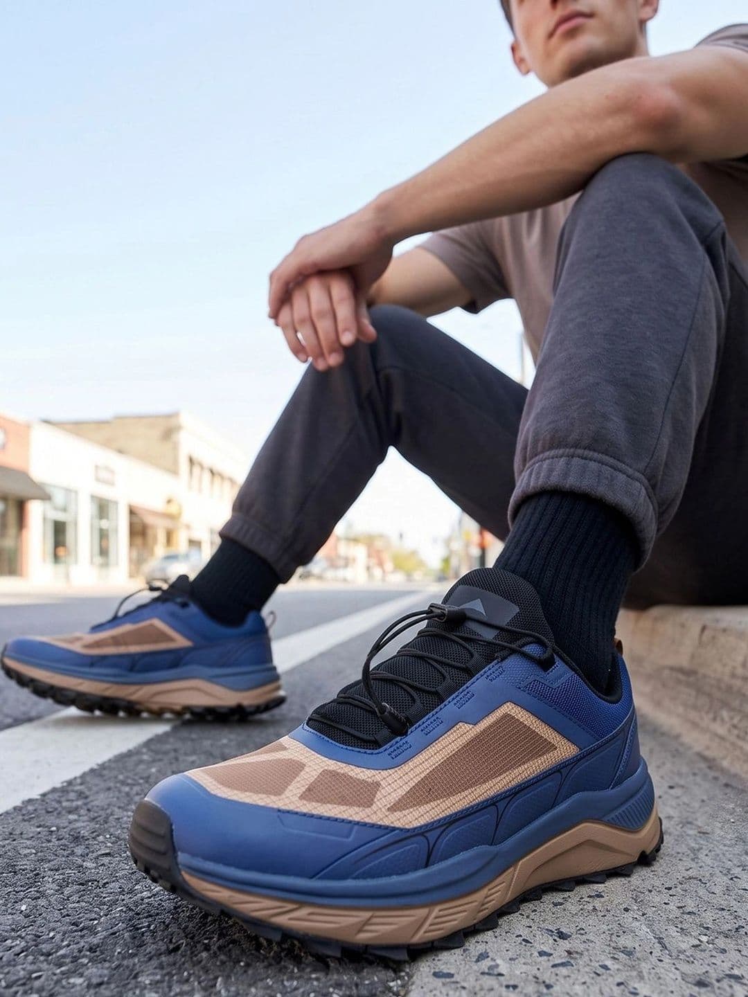 Adventra Sports Men Trekking Shoes thumbnail 3