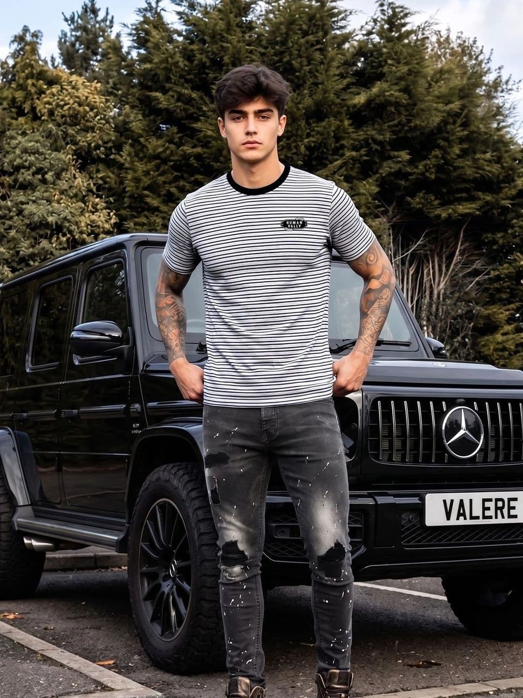 FTX Men Striped T-shirt thumbnail 2