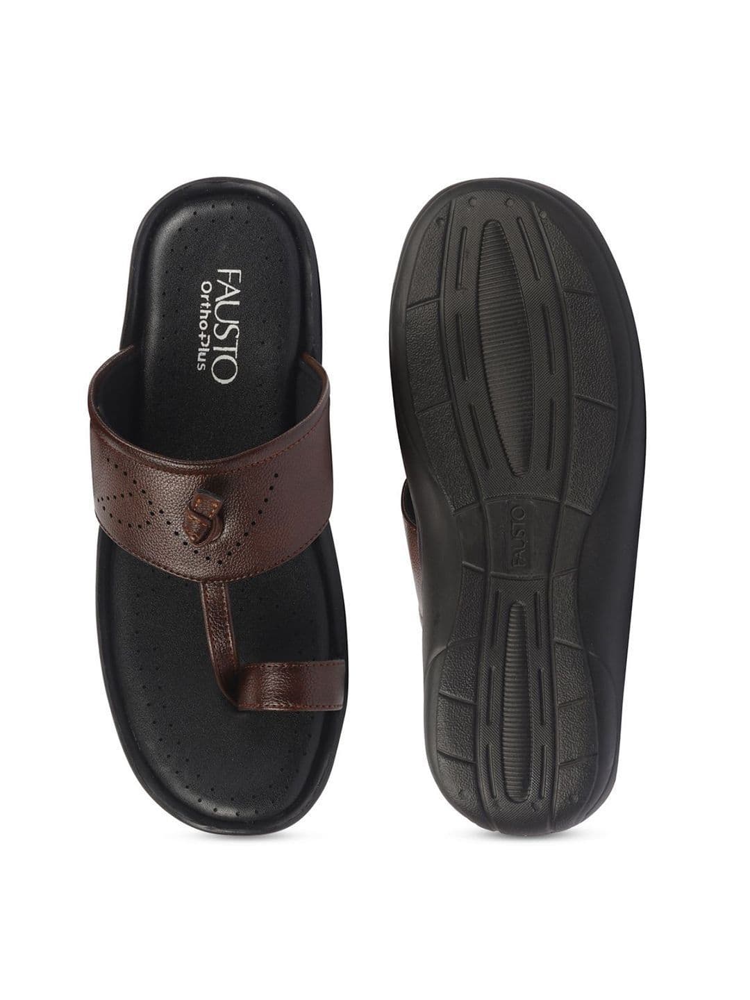 FAUSTO Men PU Comfort Sandals thumbnail 3