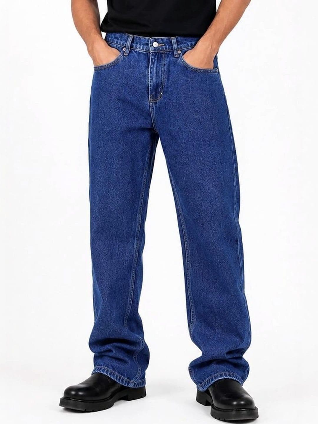 MQ Denim Men Straight Fit Mid-Rise Jeans - view 1