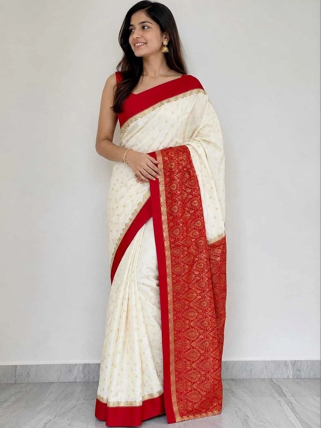 Silk Loomluxe Woven Design Zari Art Silk Saree thumbnail 5