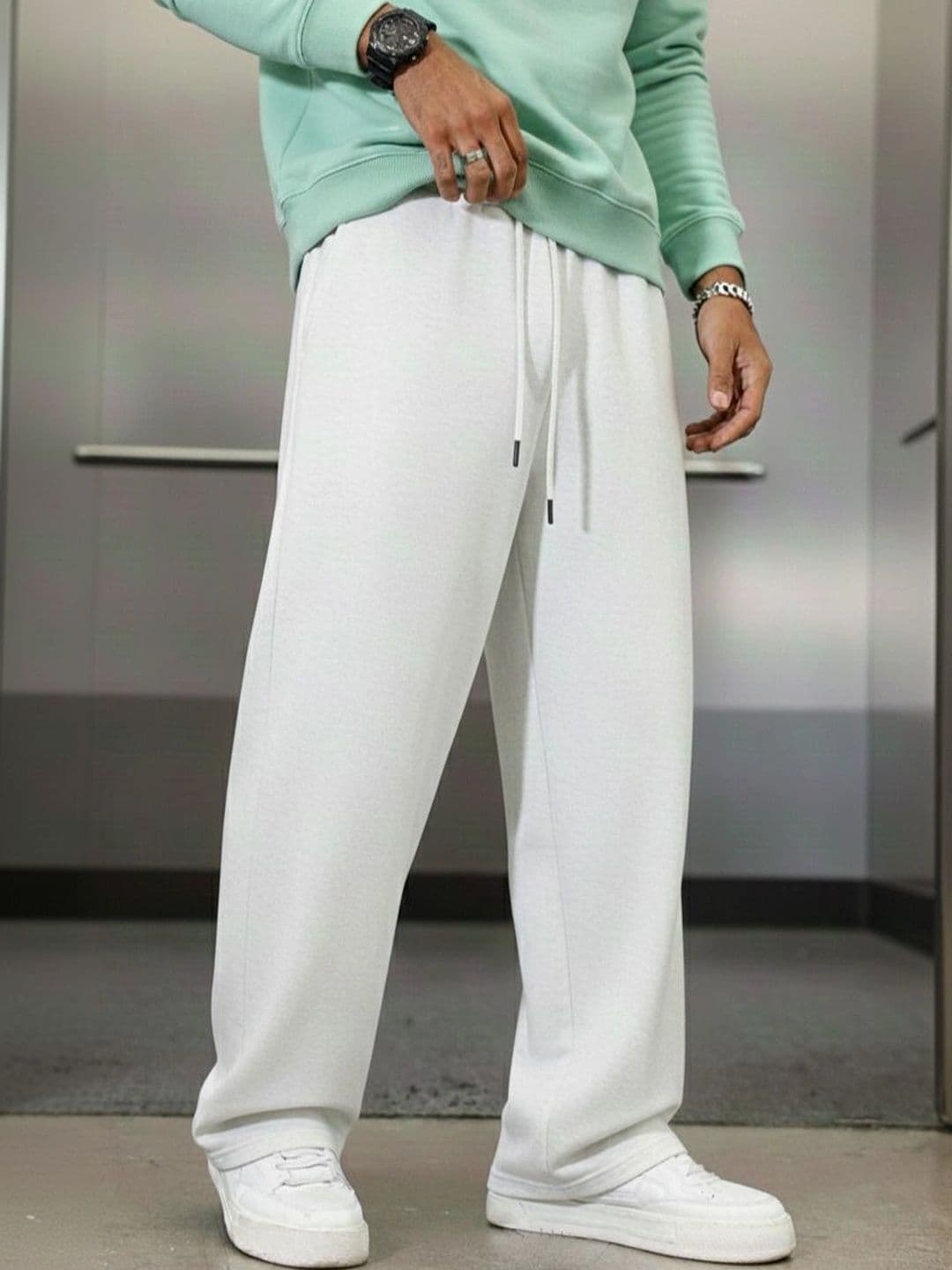 WARCOURT Men Regular Fit Training Track Pants thumbnail 3