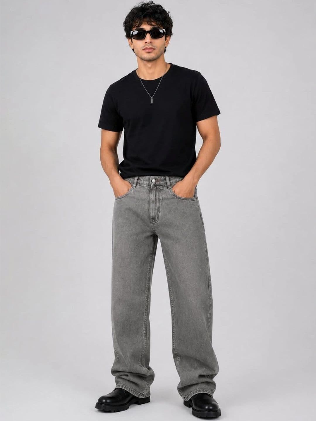MQ Denim Men Straight Fit Mid-Rise Jeans thumbnail 7