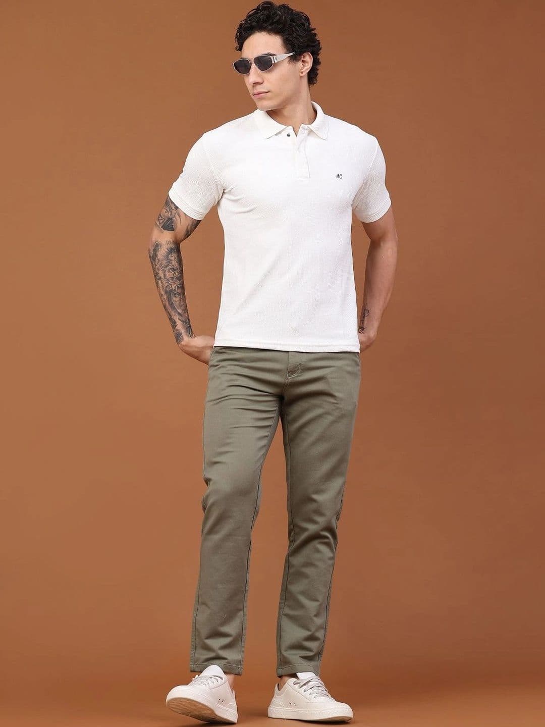 V-Mart Men Polo Collar Slim Fit T-shirt thumbnail 5