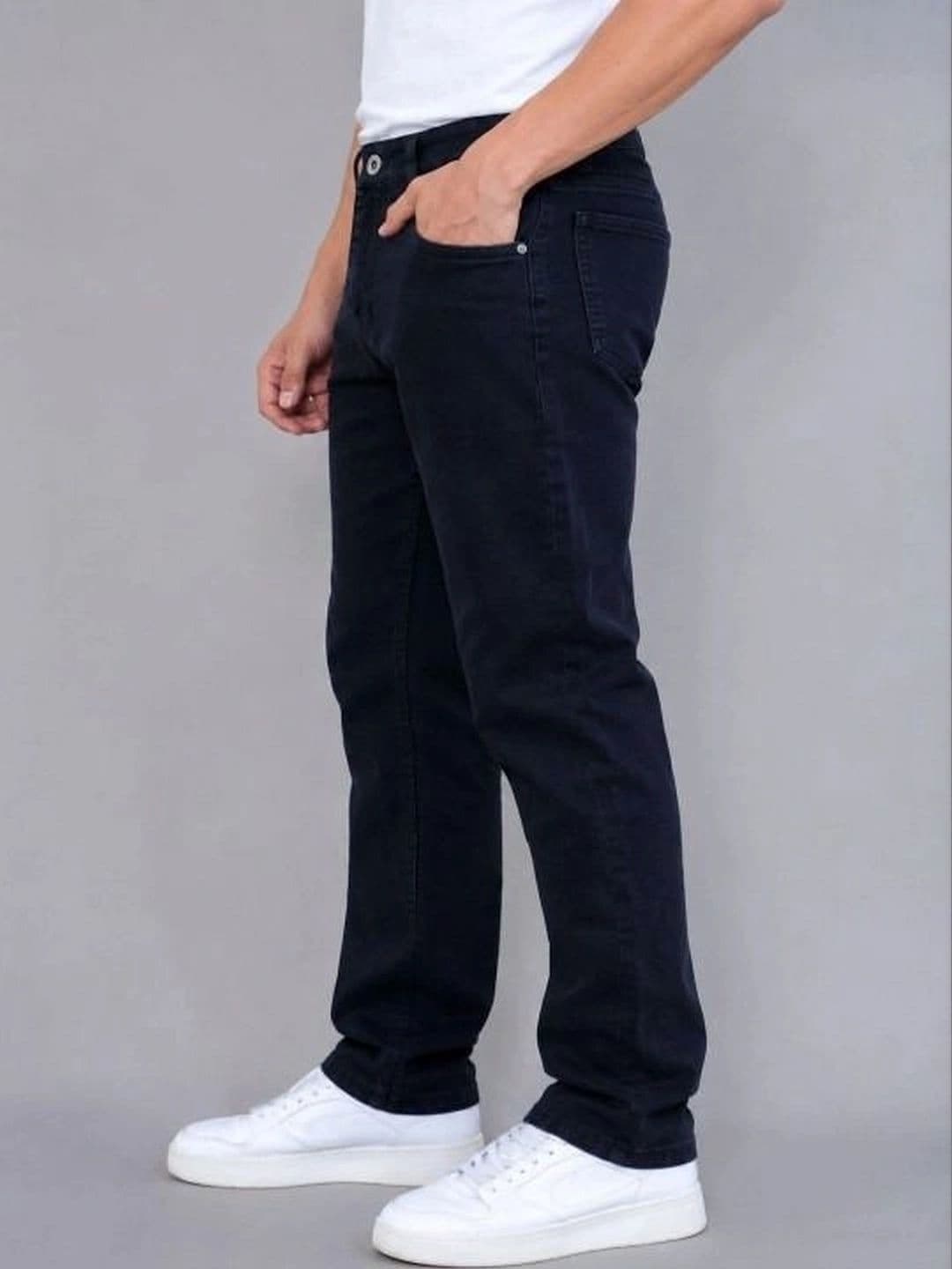 Moda Rapido Men Straight Fit Mid-Rise Light Fade Jeans thumbnail 2
