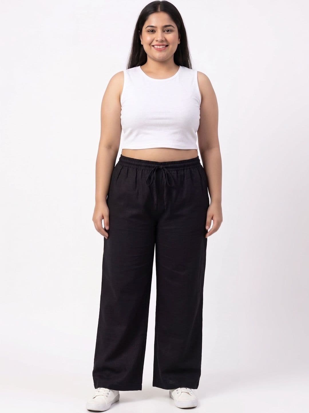 Ktdd Trading Women Pack of 2 Cotton Knitted Palazzos thumbnail 7