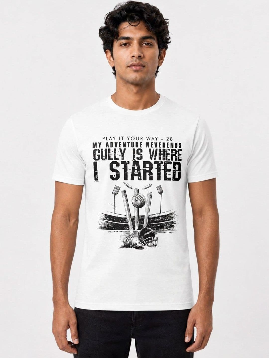 My Adventure Neverends Men Printed T-shirt - view 1