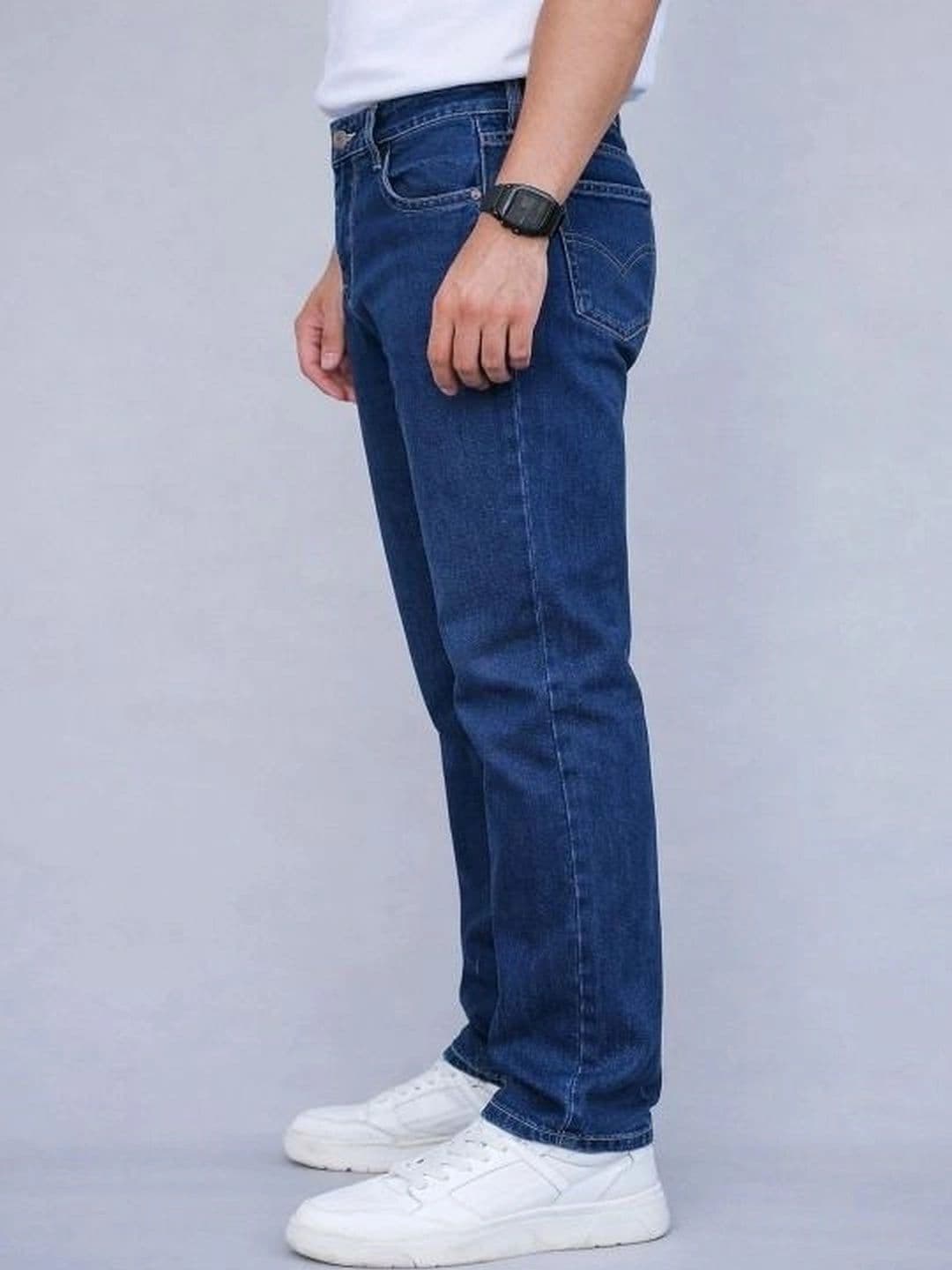 Moda Rapido Men Straight Fit Mid-Rise Light Fade Jeans thumbnail 5