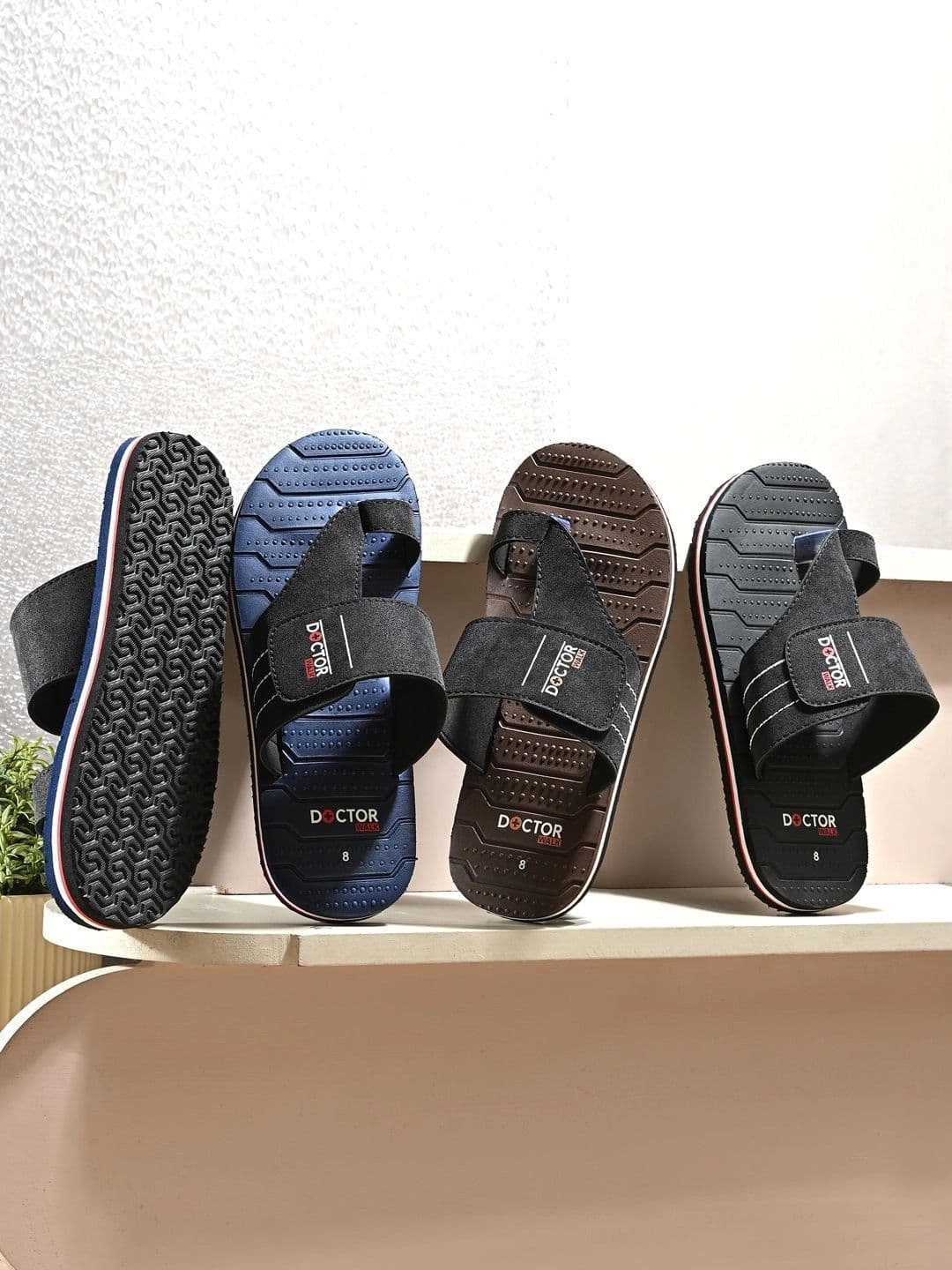 DOCTOR WALK Men Thong Flip-Flops thumbnail 7