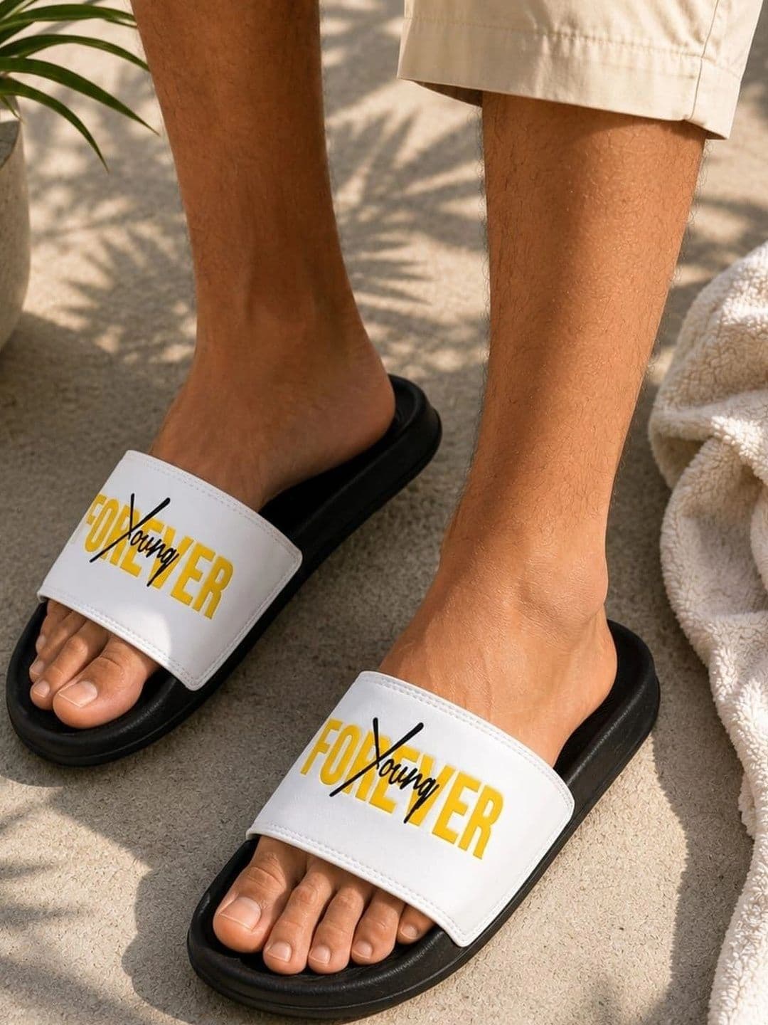 DHR FOOTWEAR Unisex Printed Sliders thumbnail 6