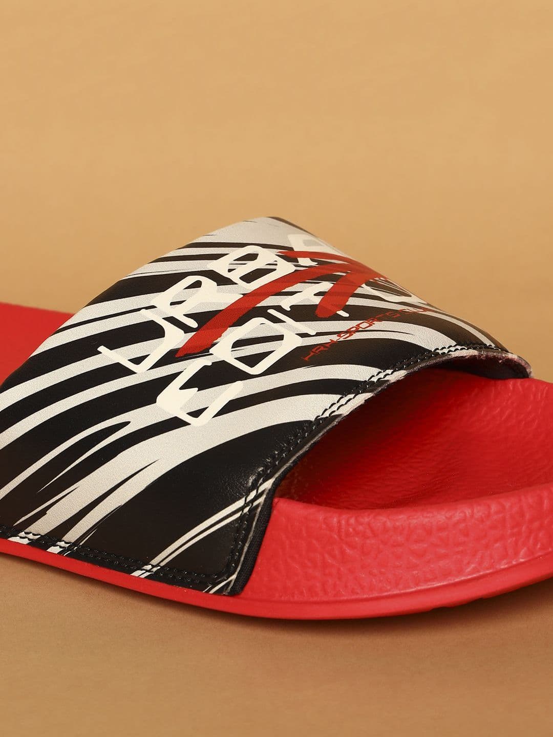 HRX by Hrithik Roshan Men Printed Sliders thumbnail 3