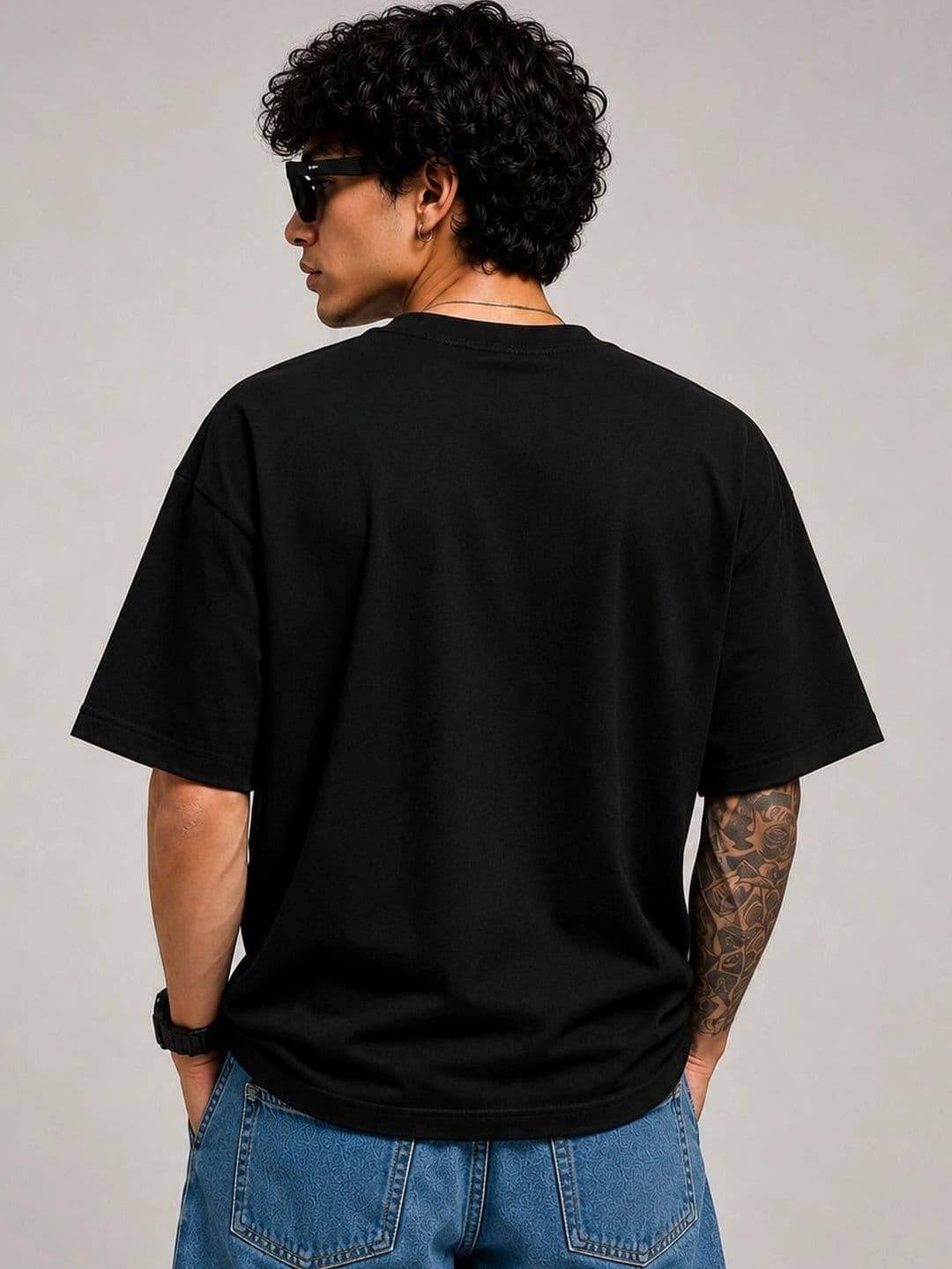 TeeVybe Men Printed T-shirt thumbnail 3