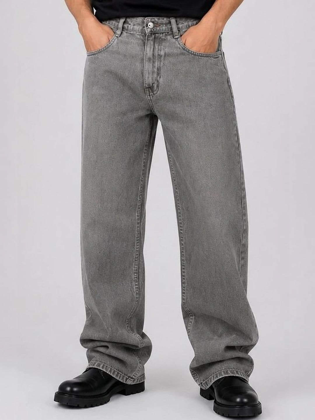 MQ Denim Men Straight Fit Mid-Rise Jeans - view 1