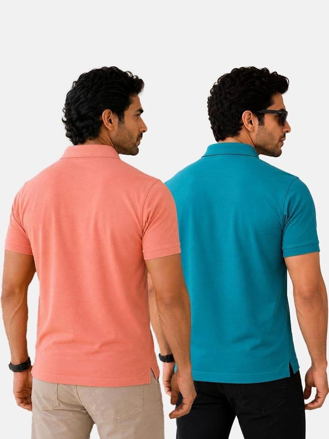 VELDEER Men 2 Polo Collar T-shirt thumbnail 2