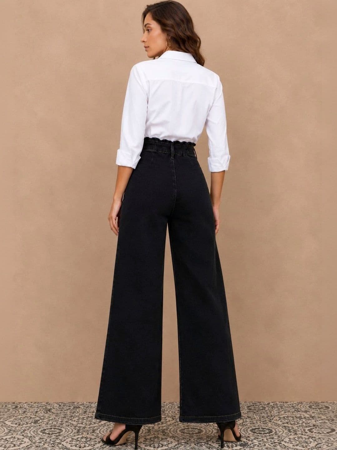 all about you Women Comfort Wide Leg High-Rise Jeans thumbnail 4