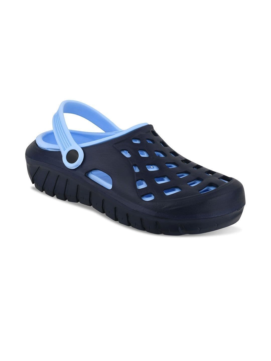 Trump Men Blue Casual Clogs thumbnail 3