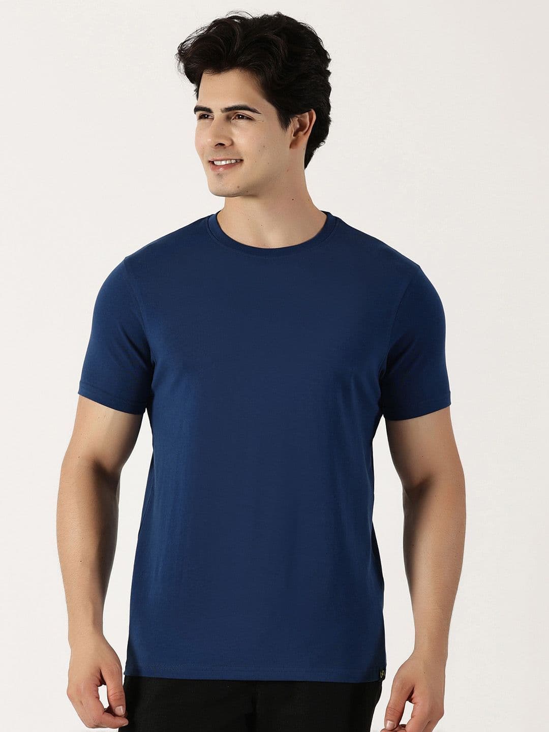 SOULIVELY Men Cotton Stretch T-shirt thumbnail 2