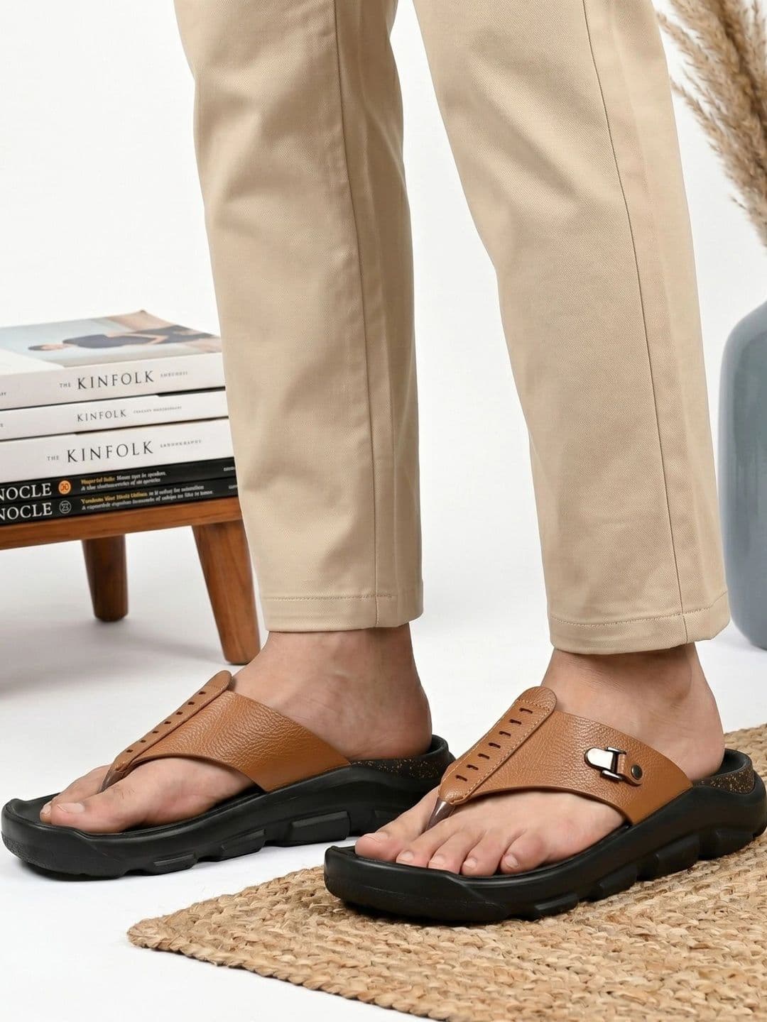 BINUTOP Men Comfort Sandals thumbnail 5