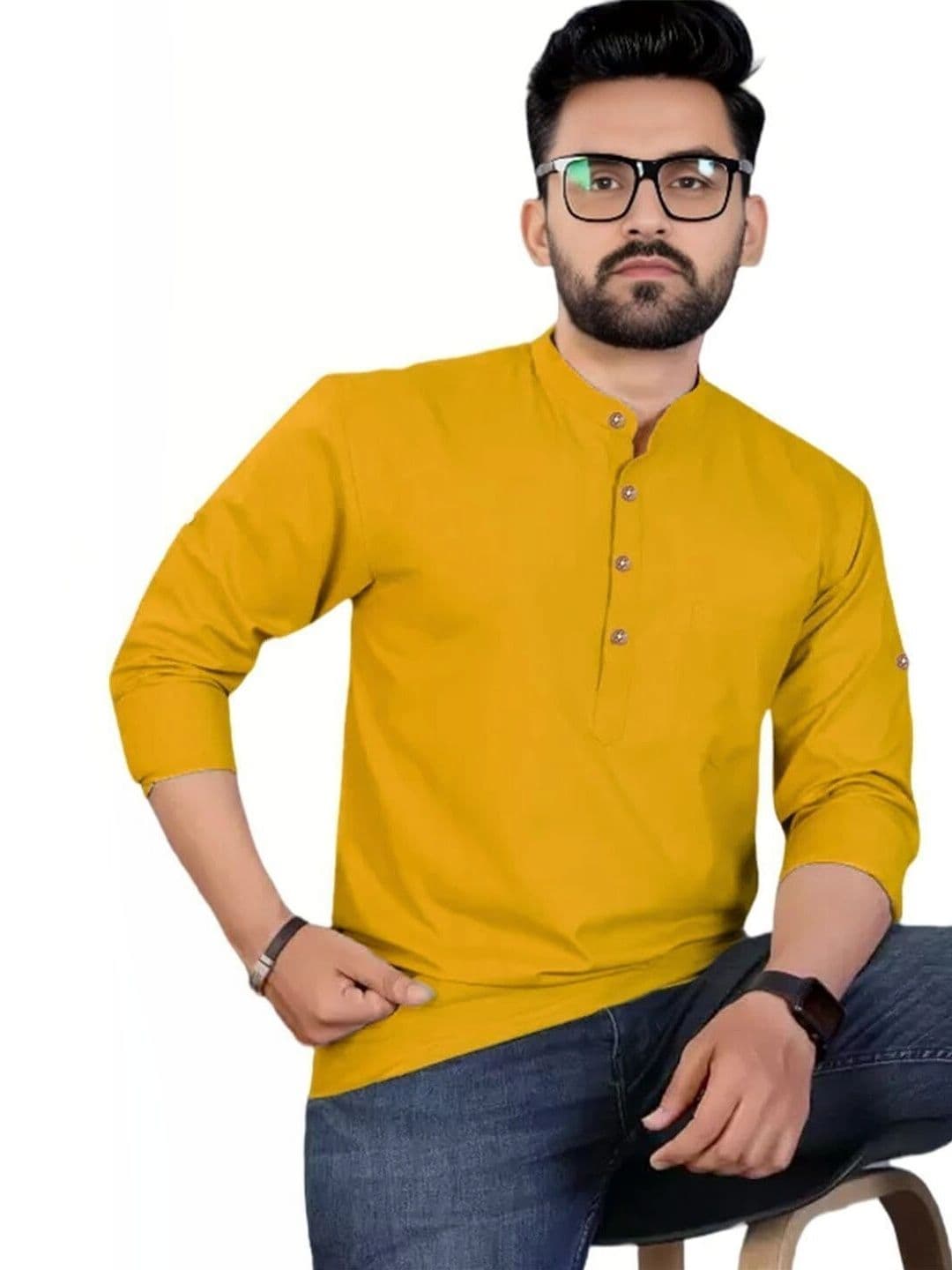 Amrit Trending Men Kurta thumbnail 4