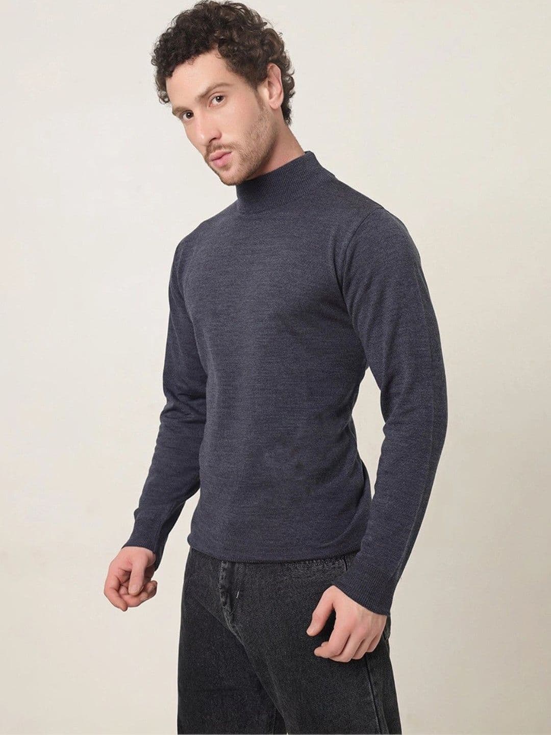 WONBLUD Men Woollen Pullover thumbnail 5