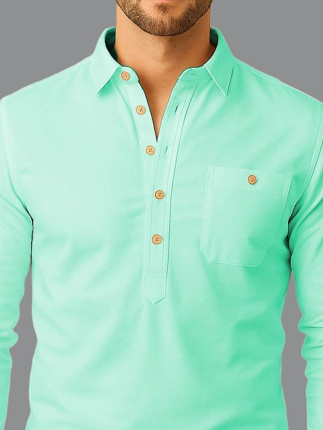 Amrit Trending Men Kurta thumbnail 4