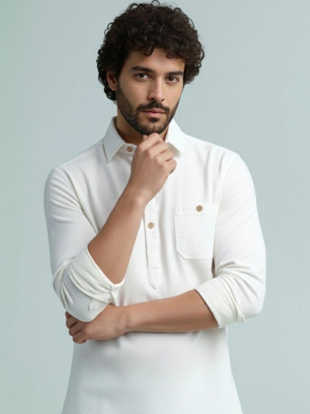 Amrit Trending Men Kurta thumbnail 4