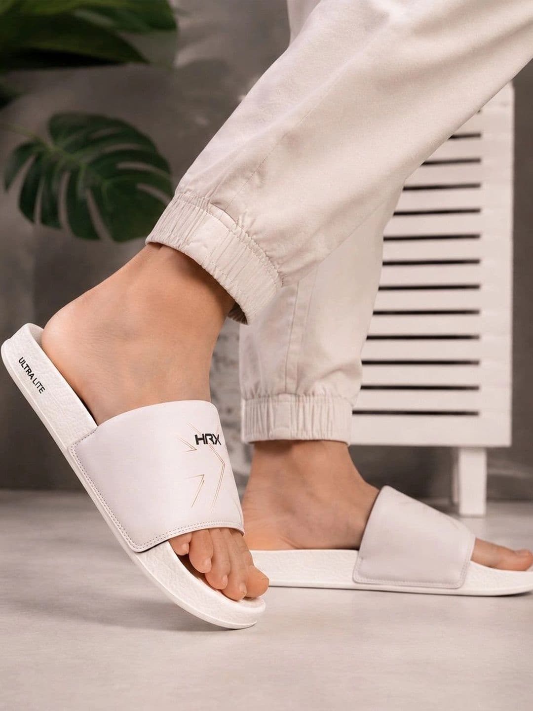 HRX by Hrithik Roshan Men Printed Sliders thumbnail 7