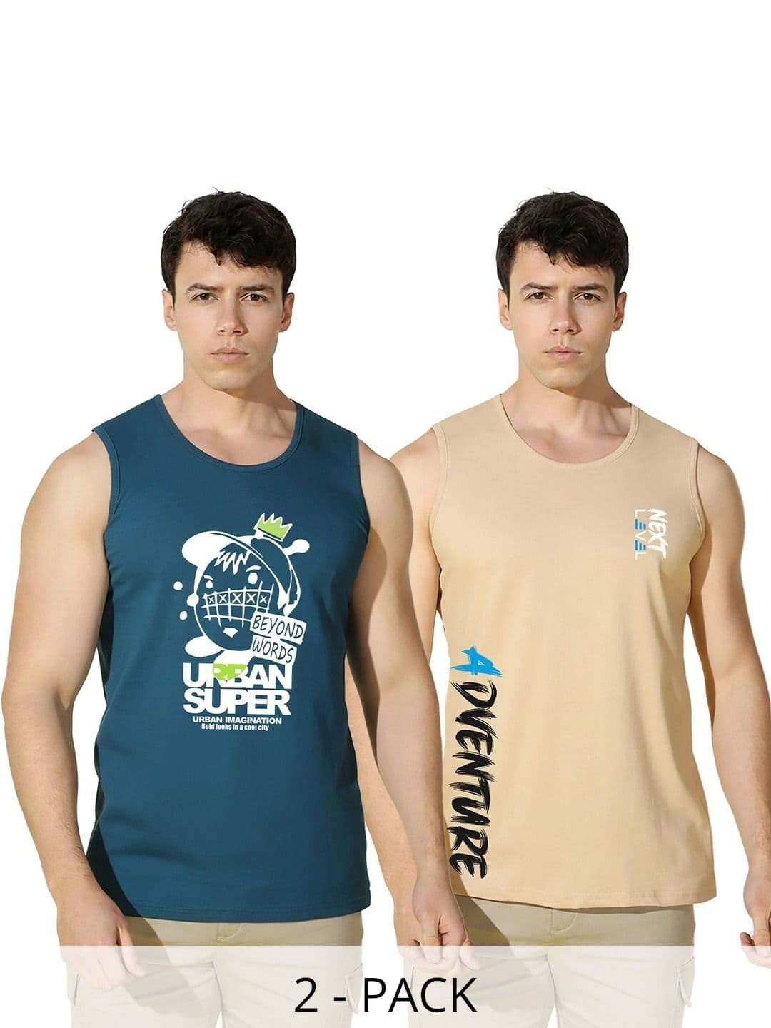MINISTRY OF FRIENDS Men Typography 2 Printed T-shirt - view 1