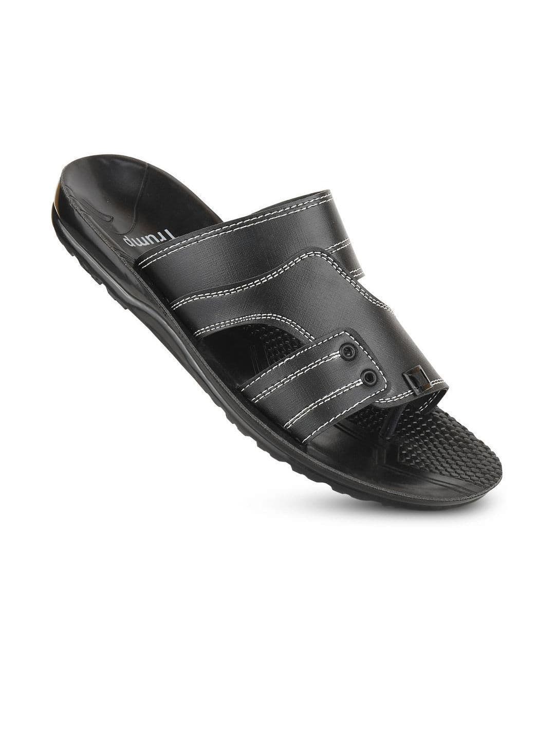 Trump Men Black Flip Flops thumbnail 2