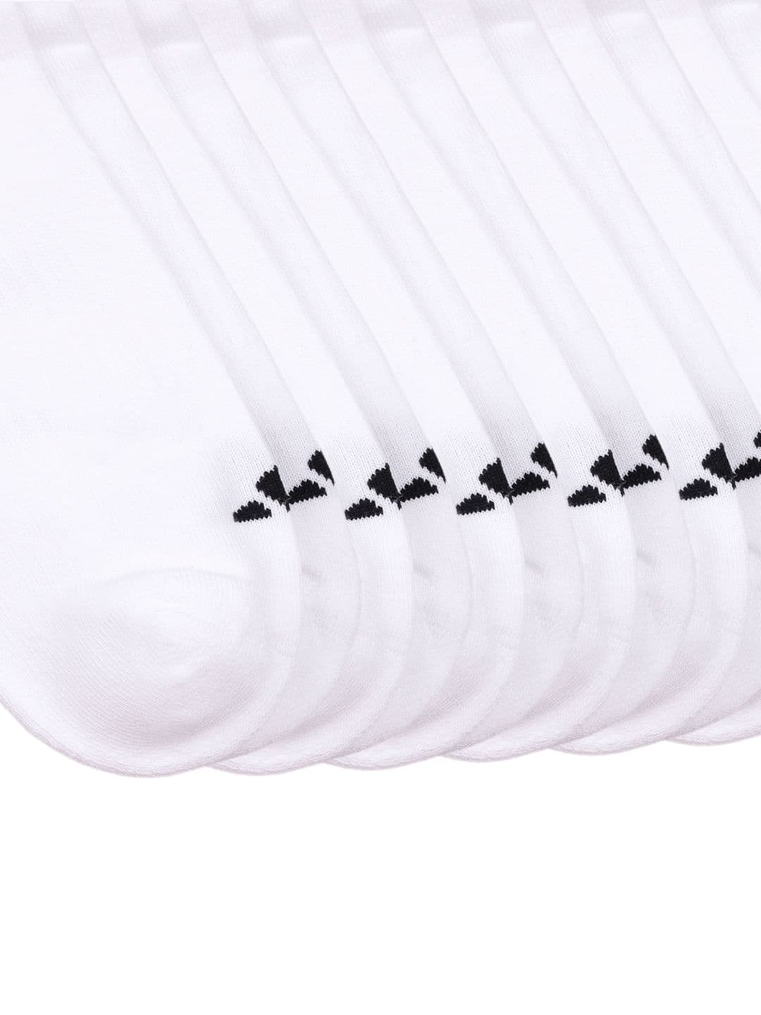 ADIDAS Unisex Pack of 6 Cotton Striped Above Ankle Socks thumbnail 3