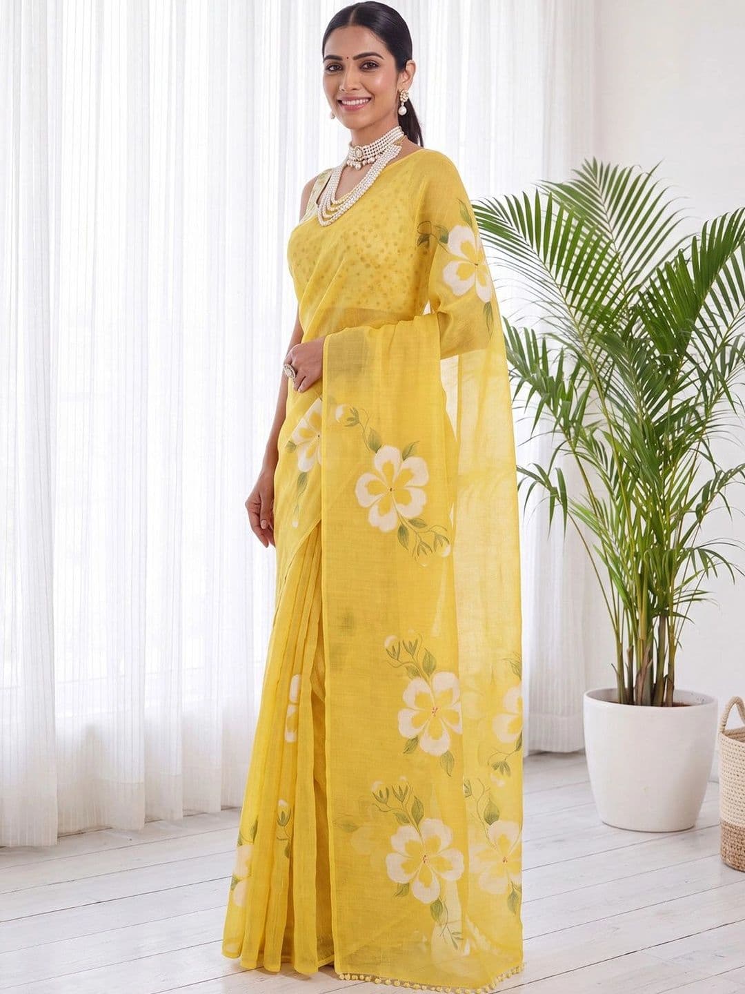 Saree mall Floral Designer Sarees thumbnail 7