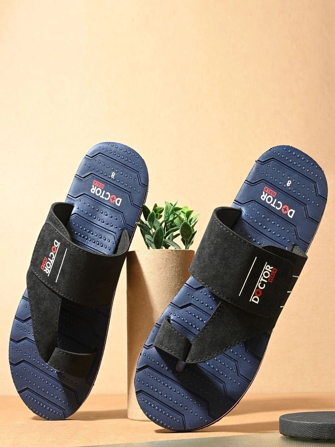 DOCTOR WALK Men Thong Flip-Flops thumbnail 2