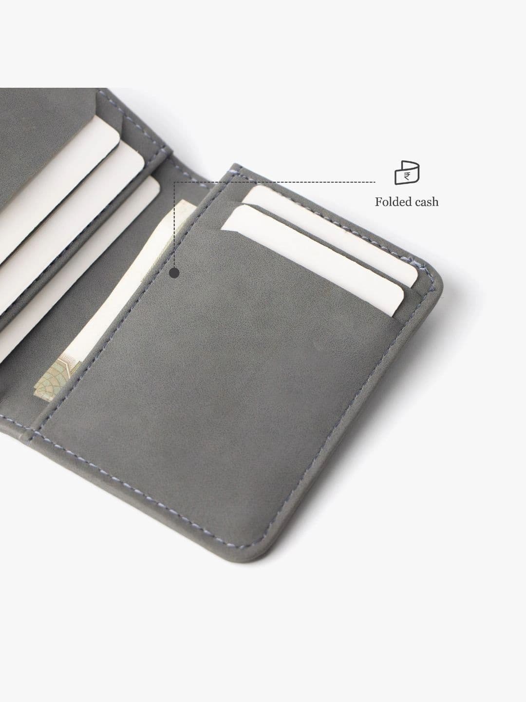 Bellblock Unisex PU Two Fold Wallet thumbnail 5