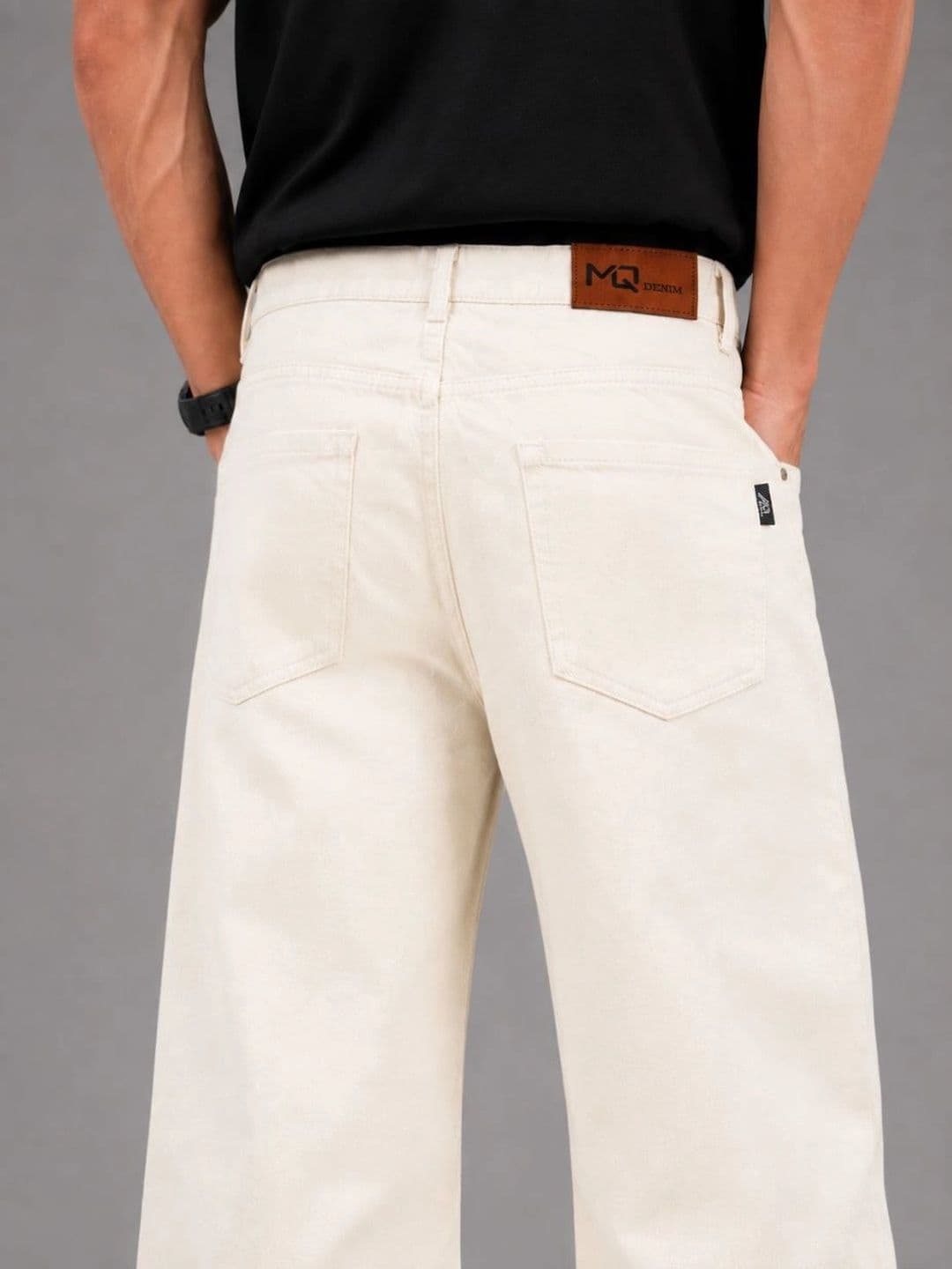 MQ Denim Men Straight Fit Mid-Rise Jeans thumbnail 5