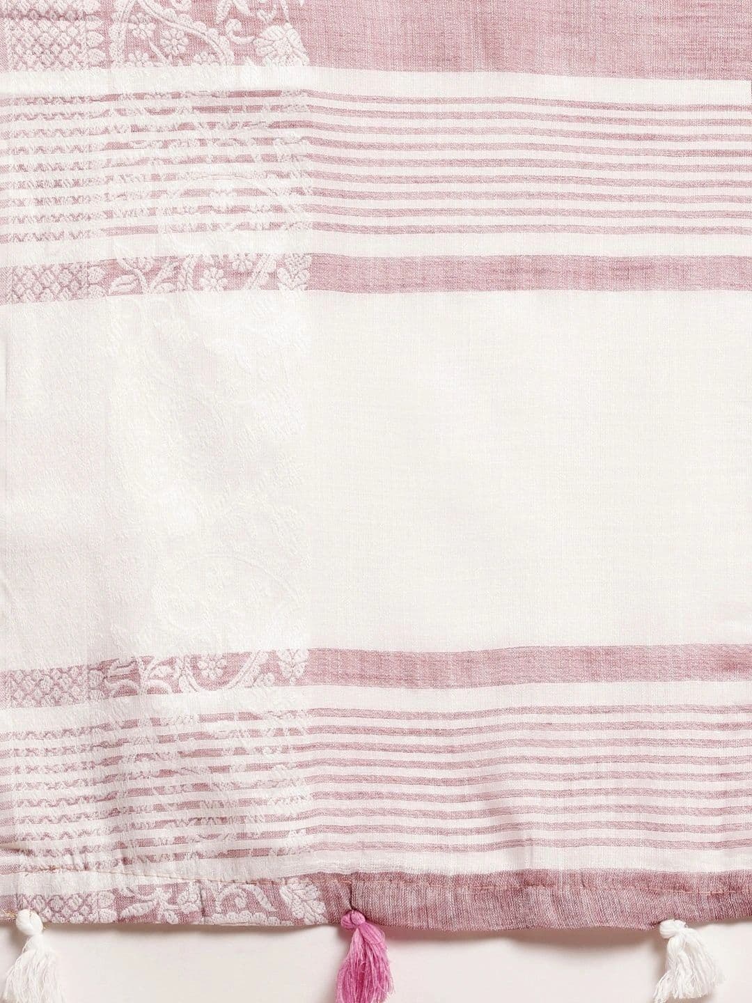 Mitera Woven Design Linen Blend Saree thumbnail 5