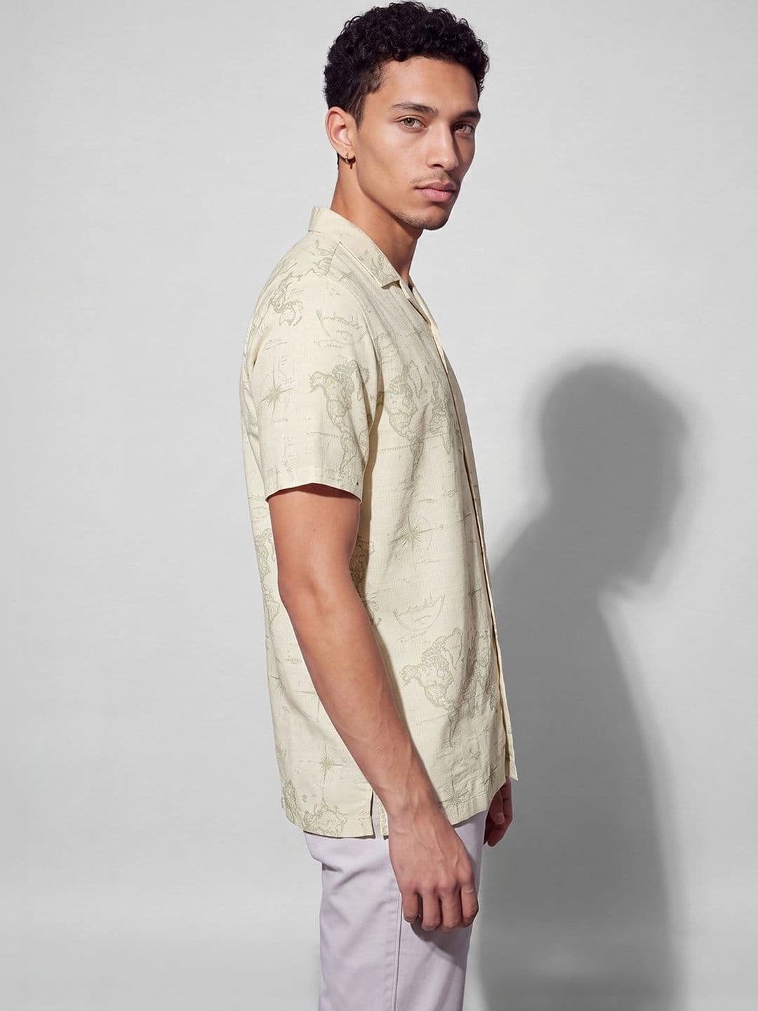 CODE by Lifestyle Men Printed Casual Shirt thumbnail 3