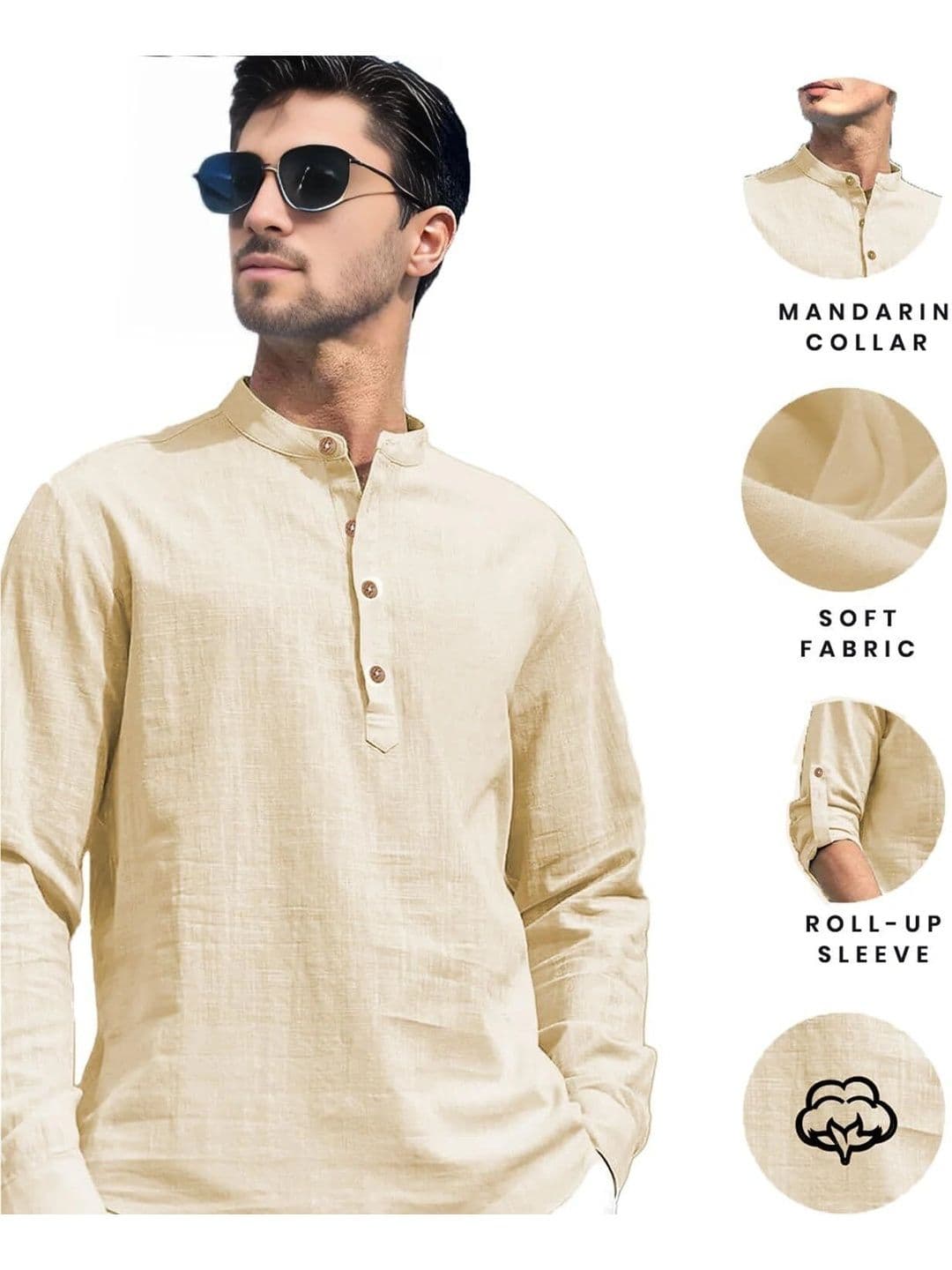 Amrit Trending Men Kurta thumbnail 5