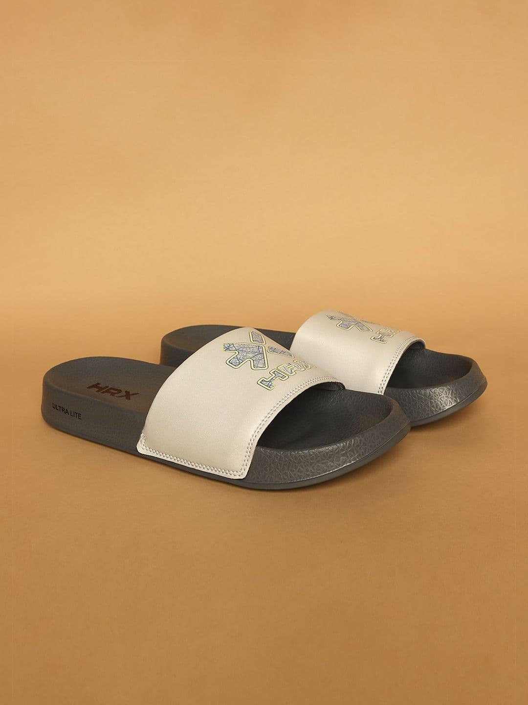 HRX by Hrithik Roshan Men Printed Sliders thumbnail 4