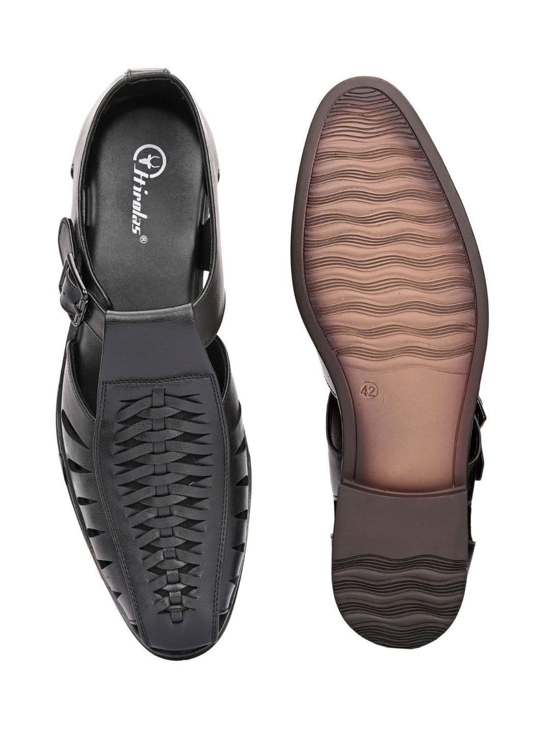 HIROLAS Men Ethnic Fisherman Sandals thumbnail 2