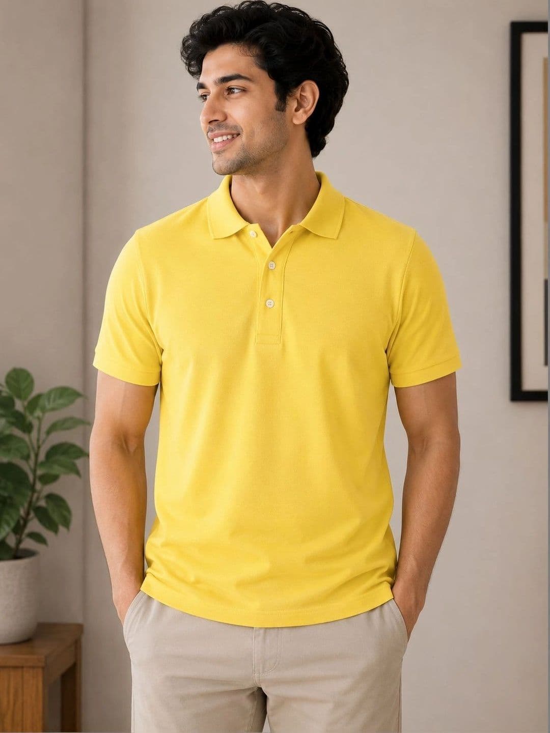 THE NEXTGEN STITCH Men Polo Collar T-shirt - view 1