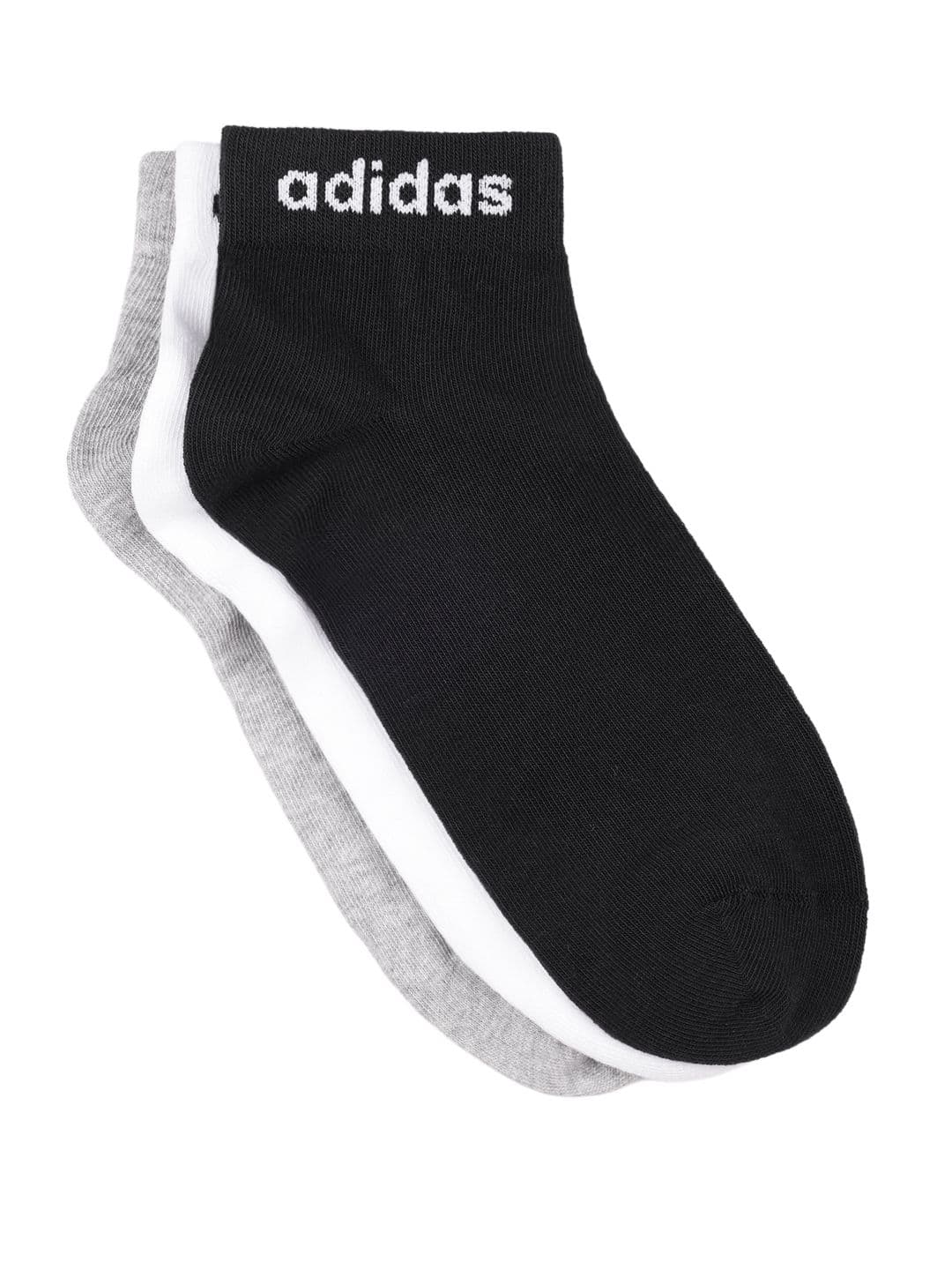 ADIDAS Unisex Pack of 3 Cotton Ankle Length Socks - view 1