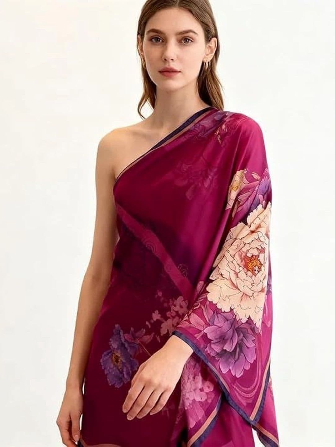 ANDVOGUE Silk Stoles & Scarf for women - view 1